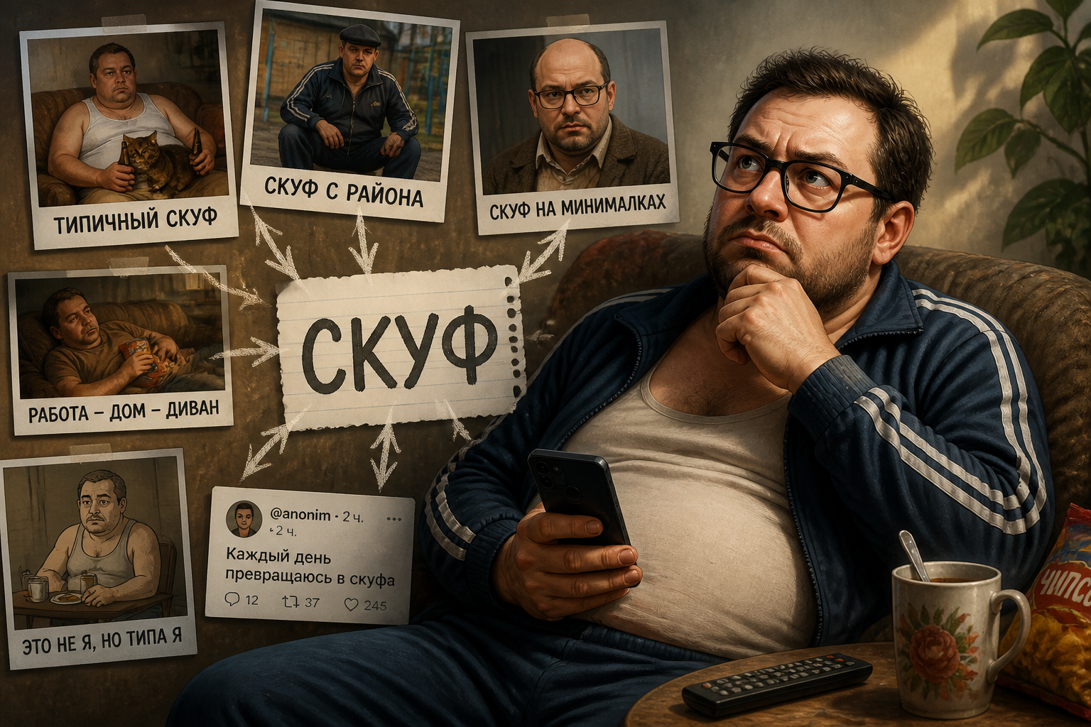 Откуда появился этот мем — иллюстрация к статье «скуф кто это»