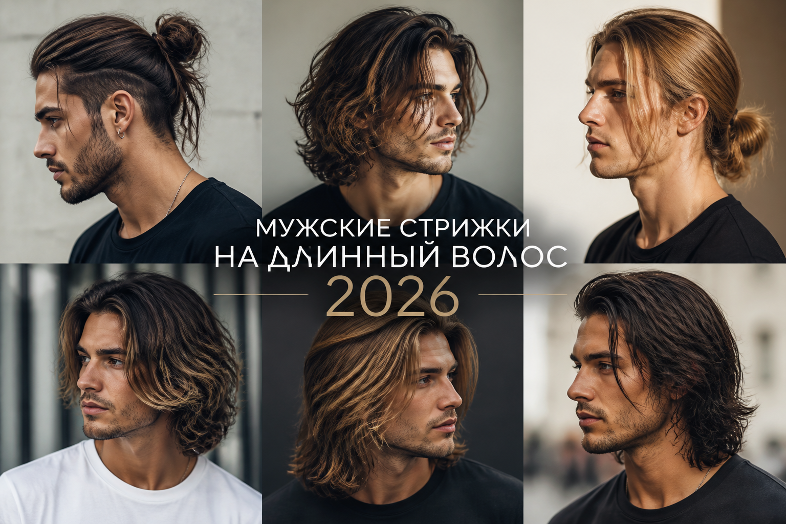 мужские стрижки на длинный волос 2026 — иллюстрация к статье «мужские стрижки на длинный волос 2026»