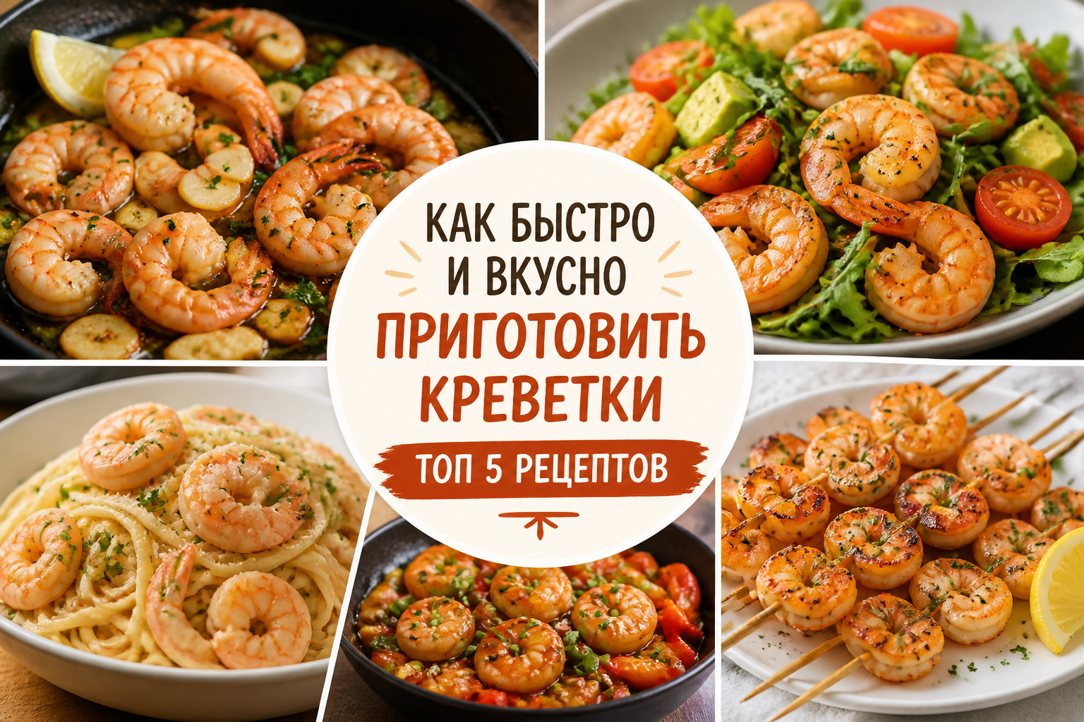как быстро и вкусно приготовить креветки топ 5 рецептов — иллюстрация к статье «как быстро и вкусно приготовить креветки топ 5 рецептов»