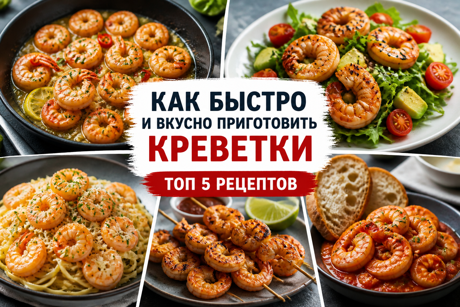 как быстро и вкусно приготовить креветки топ 5 рецептов — иллюстрация к статье «как быстро и вкусно приготовить креветки топ 5 рецептов»