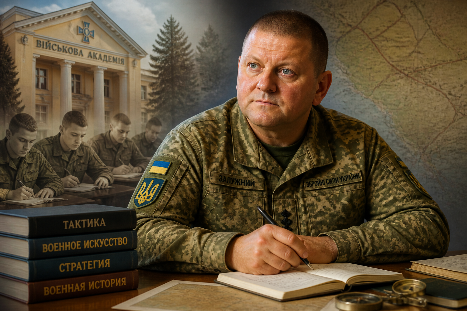 Военное образование и начало службы — иллюстрация к статье «валерий фёдорович залужный биография и заслуги»