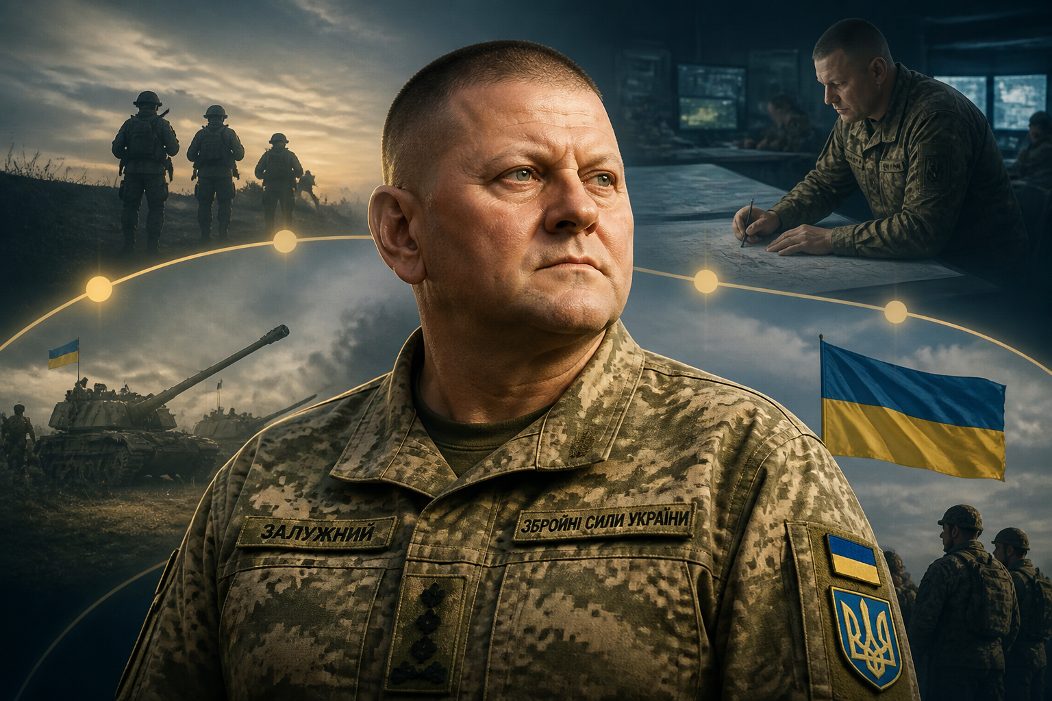 Ключевые этапы военной карьеры — иллюстрация к статье «валерий фёдорович залужный биография и заслуги»