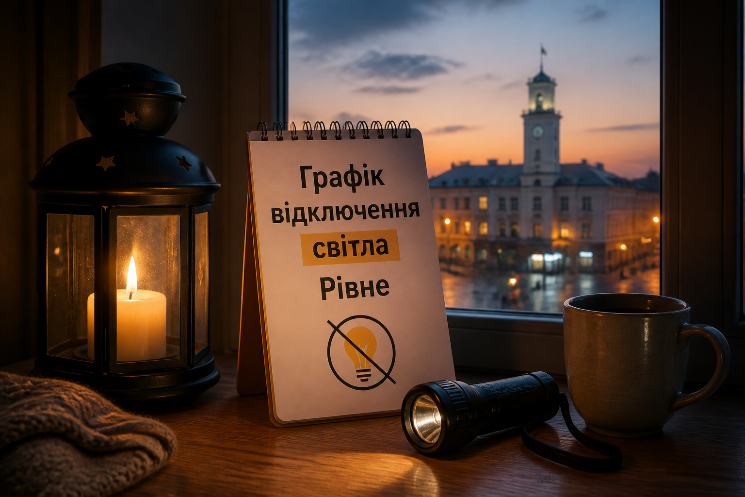 Де знайти актуальний графік відключень у Рівному — иллюстрация к статье «график отключения света Ровно»