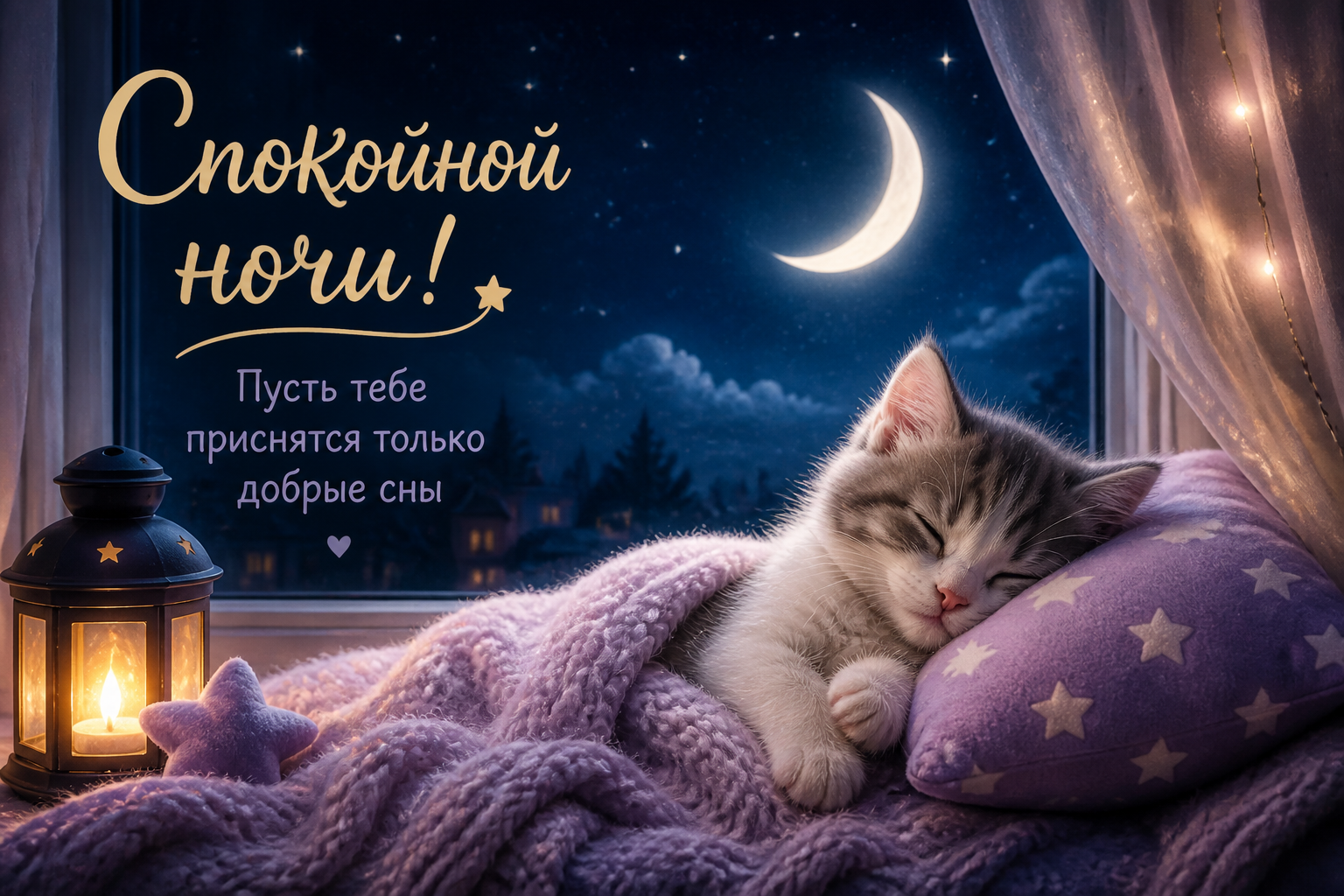 доброй ночи сладких снов картинки — иллюстрация к статье «доброй ночи сладких снов картинки»