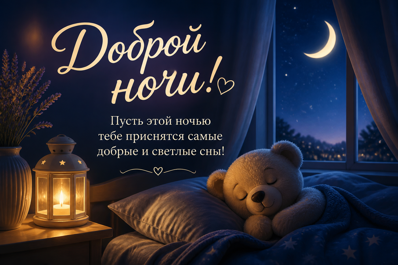 доброй ночи сладких снов картинки — иллюстрация к статье «доброй ночи сладких снов картинки»