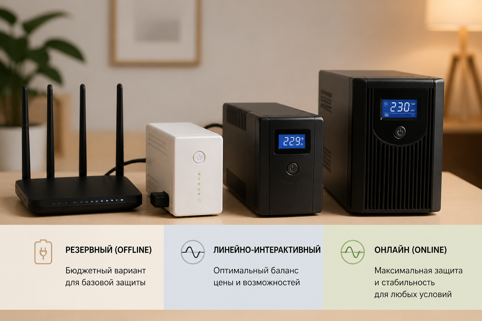 Какие бывают UPS: три типа и что выбрать для роутера — иллюстрация к статье «ups для роутера»