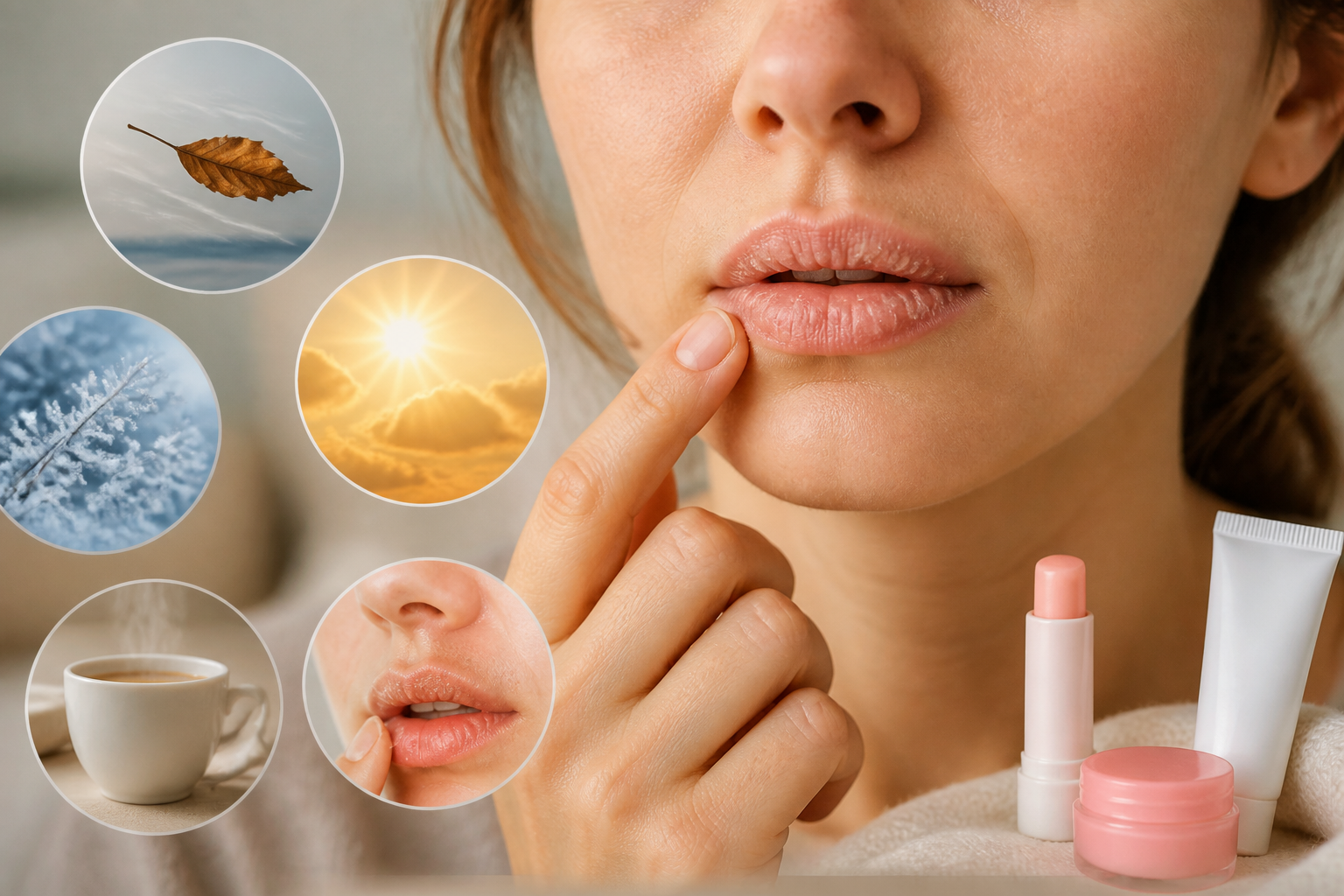 Почему губы такие капризные — иллюстрация к статье «как подобрать бальзам для губ»