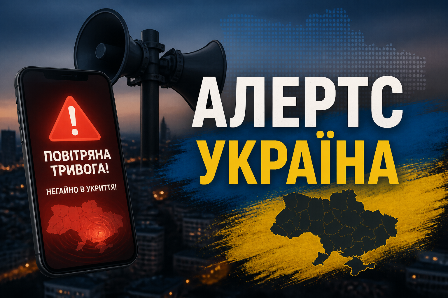 Алертс Україна: застосунки та налаштування тривог