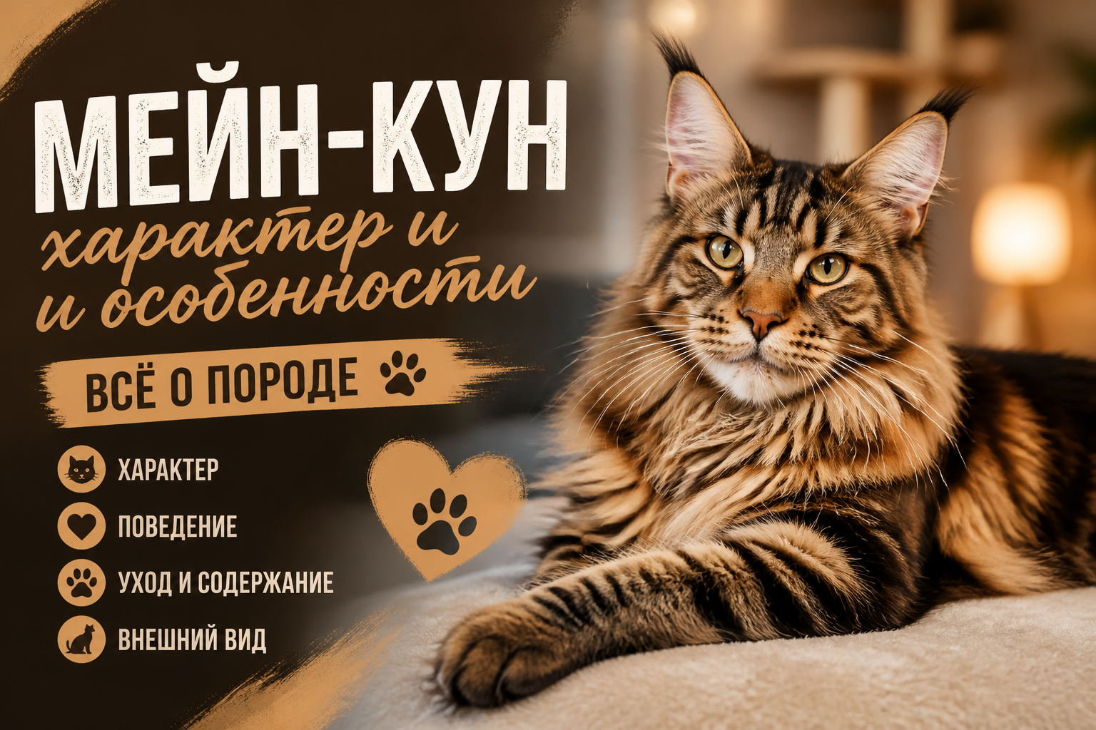 Мейн-кун: характер и особенности породы