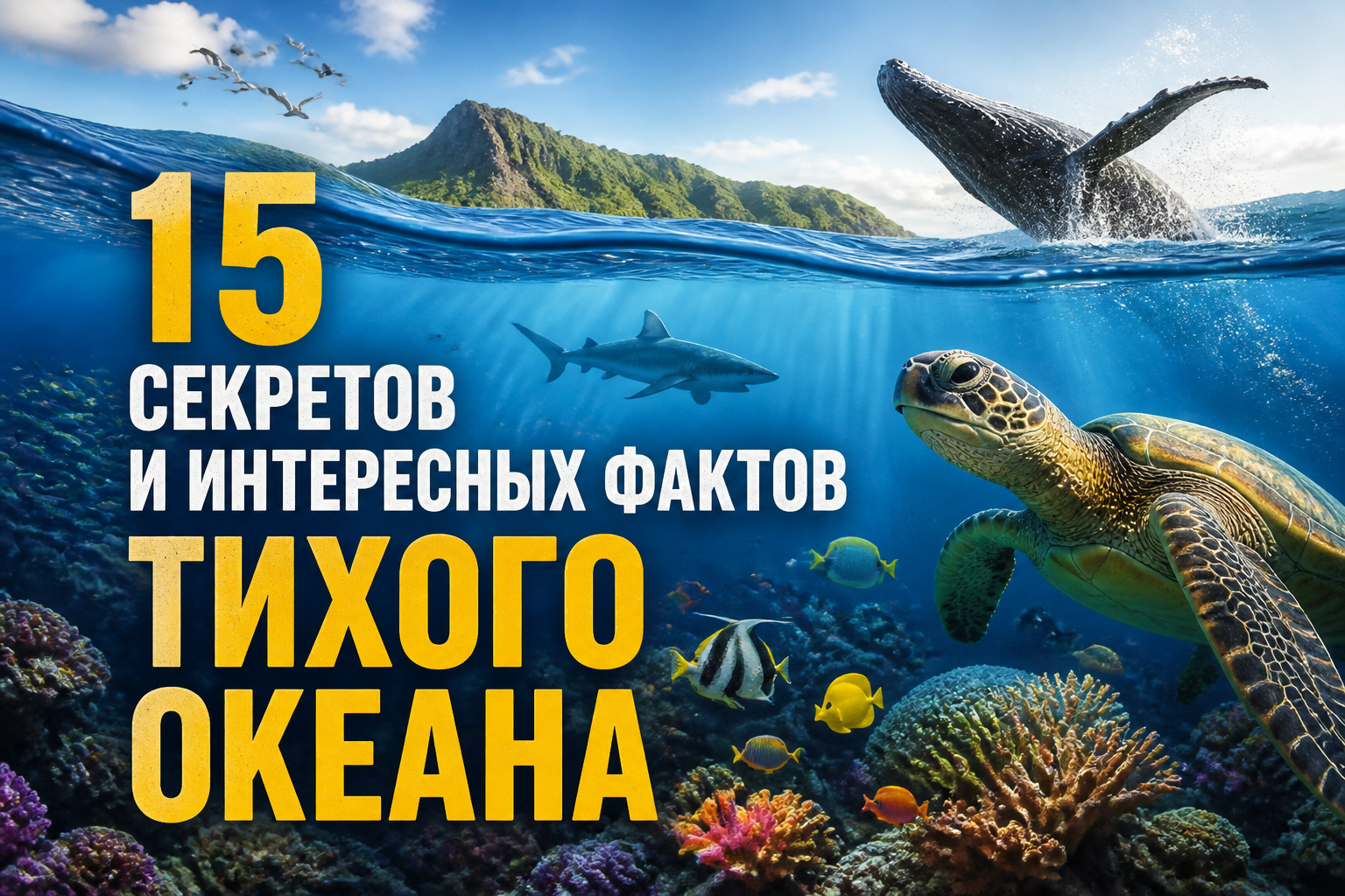 15 секретов и интересных фактов Тихого океана