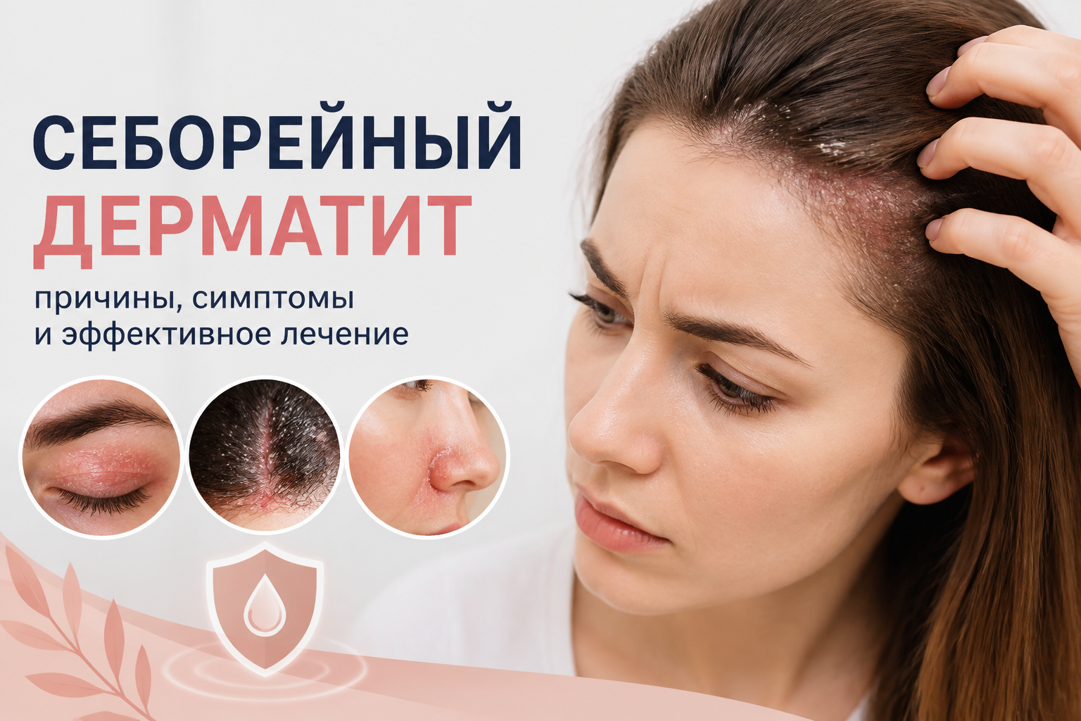 Себорейный дерматит: причины, симптомы и лечение