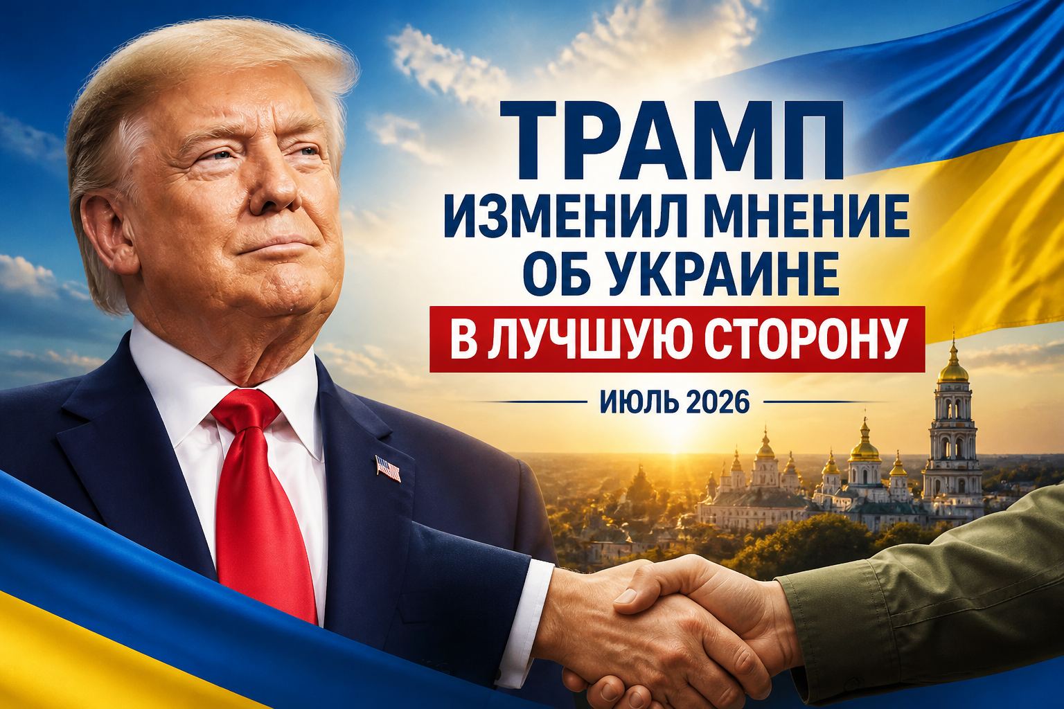 Трамп изменил мнение об Украине в июле 2026 года