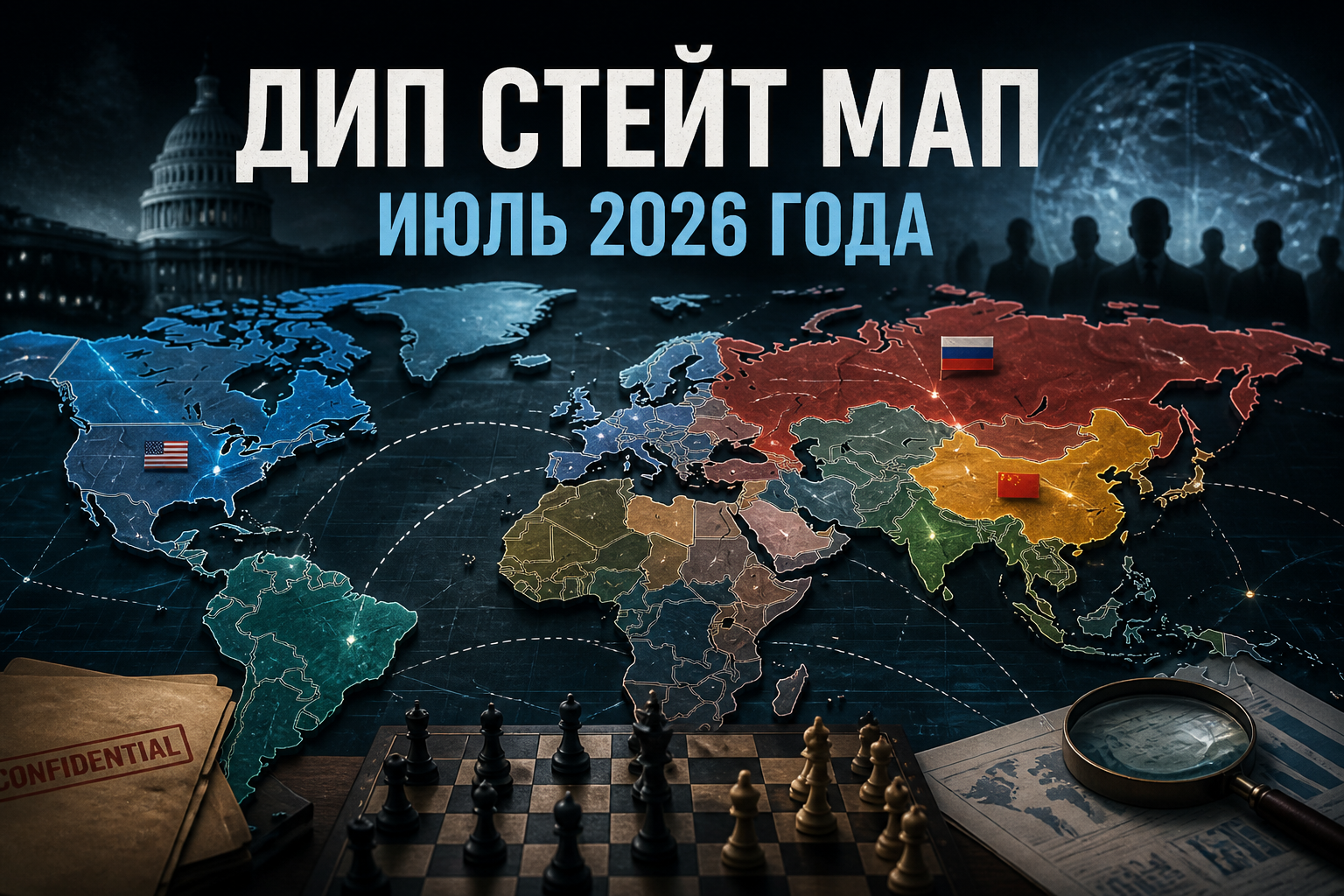 Deep State Map июль 2026: линия фронта и изменения