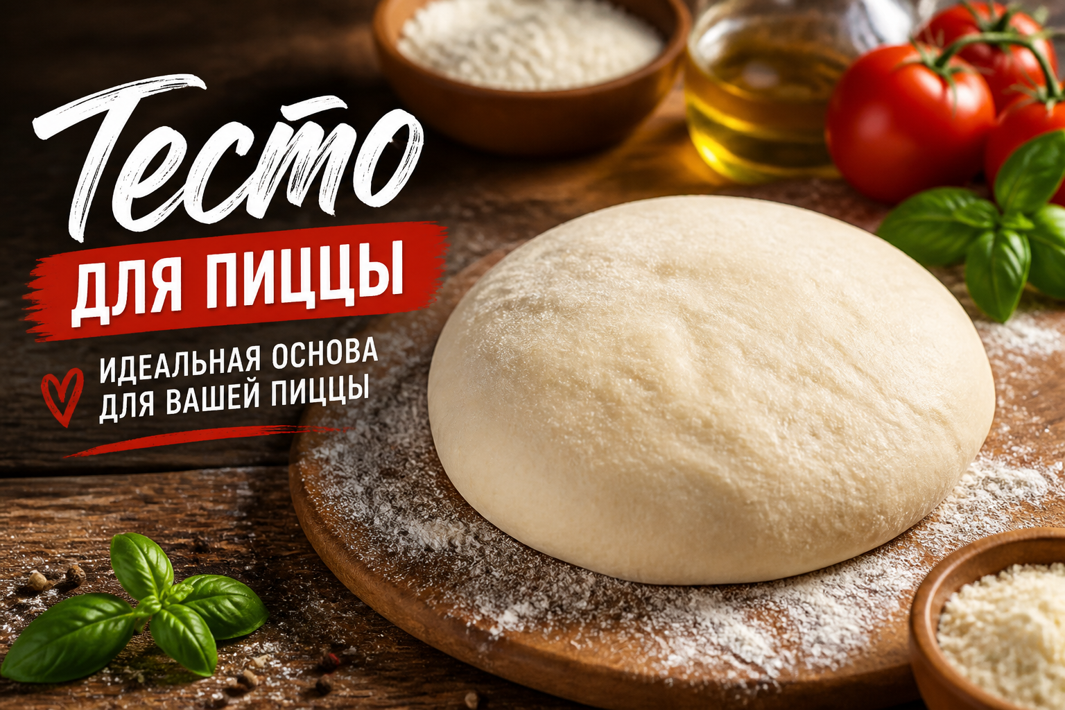Тесто для пиццы: классический рецепт и секреты